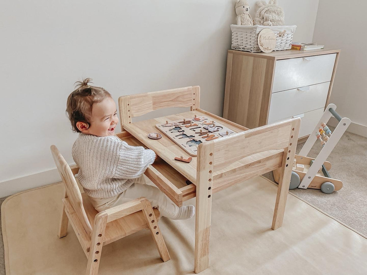 Kids table and chairs au online