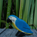 Animal Figurine HolzWald Parrot Blue 4262389075840