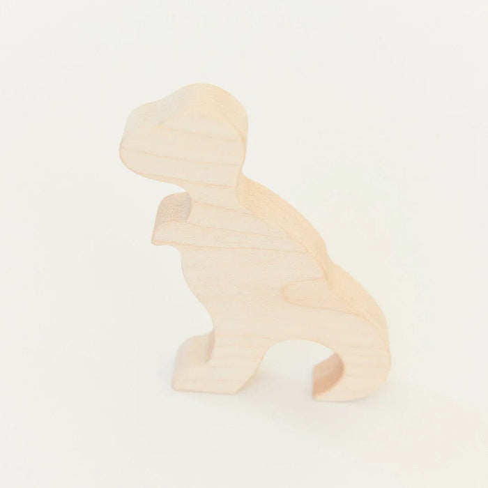 Silk Toys Sarah's Silks Wooden Animal Tyrannosaurus