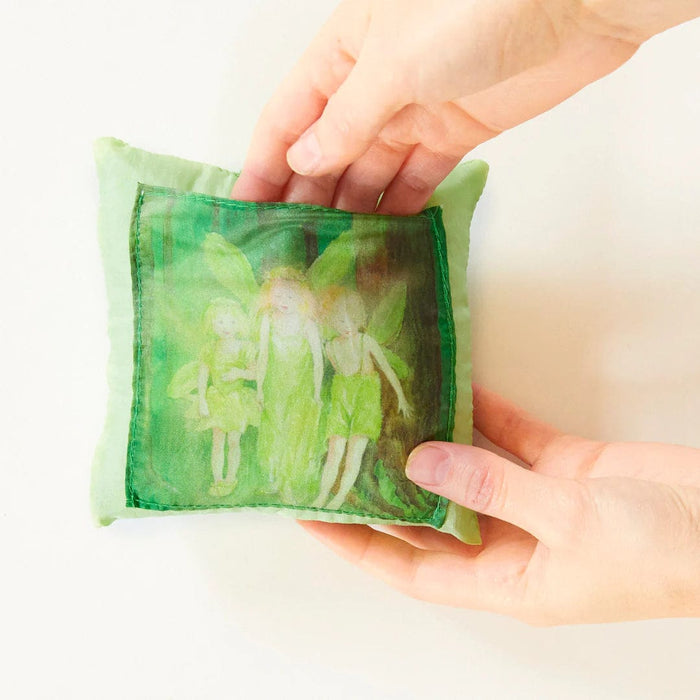 Sarah's Silks Tooth Fairy Pillow Green