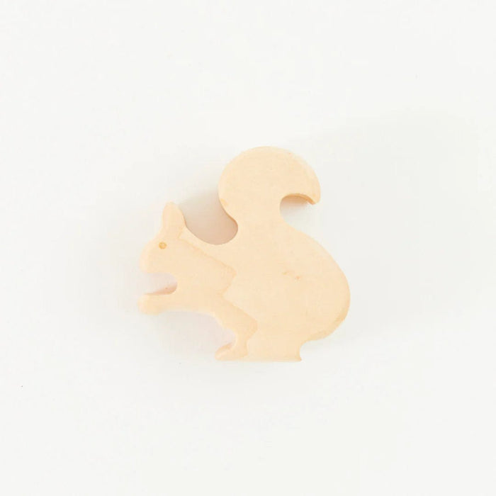 Silk Toys Sarah's Silks Wooden Animal Squirrel Maple