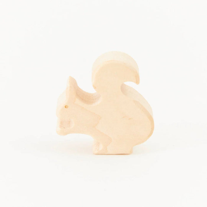 Silk Toys Sarah's Silks Wooden Animal Squirrel Maple