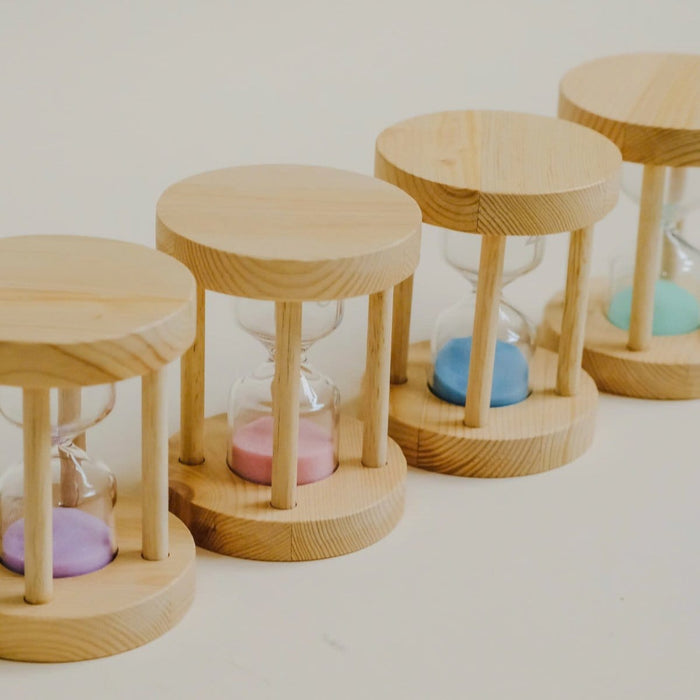 Activity Toys QToys Wooden Sand Timers Set of 4