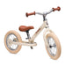 Balance Bike Trybike Steel Cream (Brown seat)