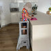 Kids Furniture The Full Mini Chef: My Duckling Adjustable Learning Tower with Stool set