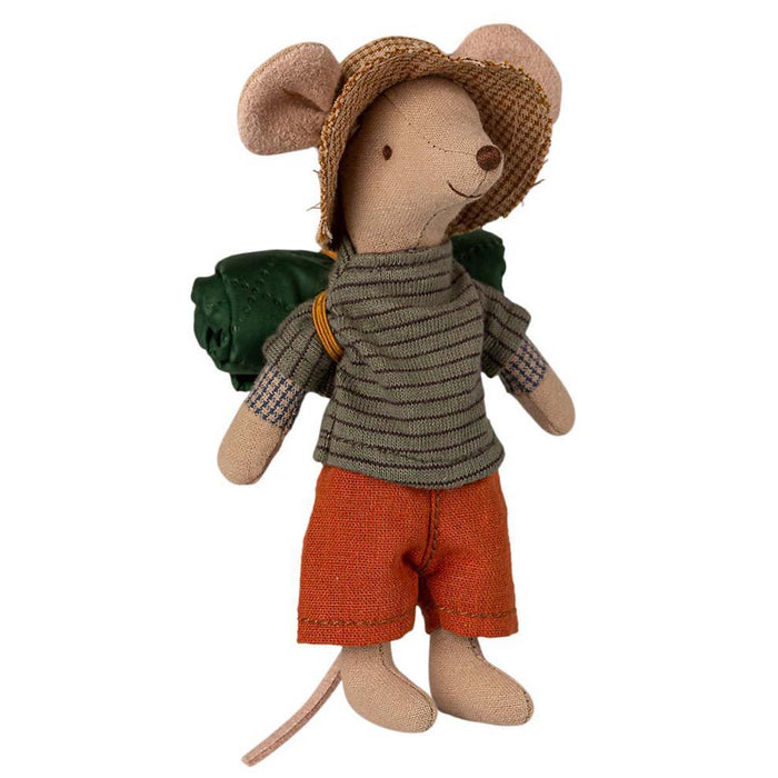 Doll toys Maileg Hiker Mouse Big Brother 5707304111726