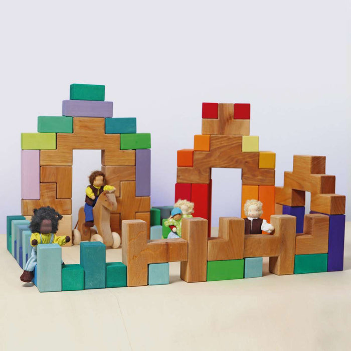 Wooden Building Blocks Grimm’s Building Set Stairway