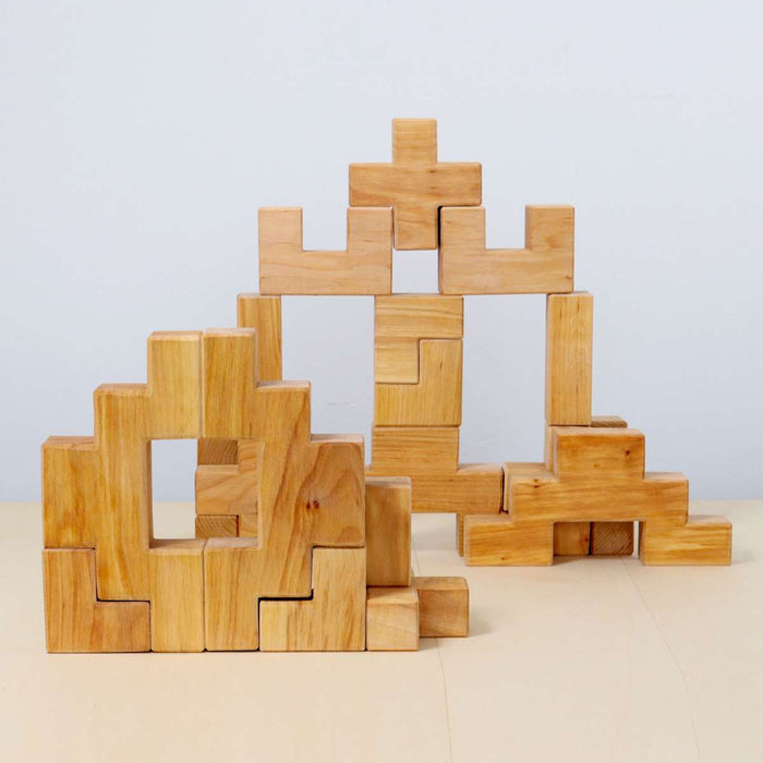 Wooden Building Blocks Grimm’s Building Set Stairway