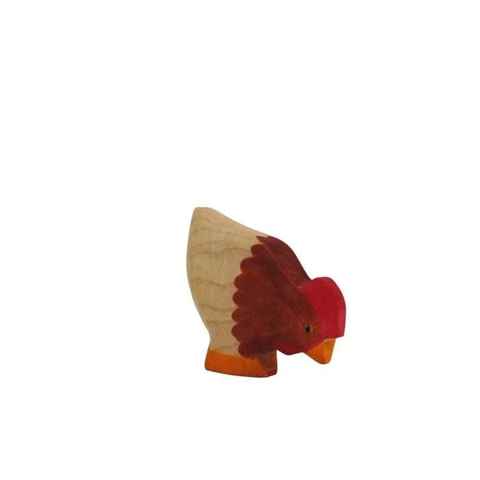 Animal Figurine HolzWald Hen picking 4262389072160