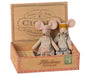 Toys Maileg Mum & Dad Mouse in Cigarbox 5707304106012