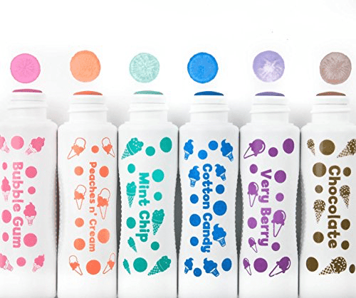 Do-A-Dot Art Ice Cream Scented Markers, 6 pack - The Fun Company