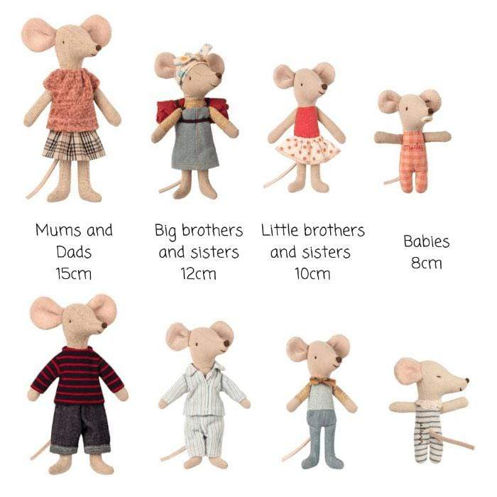 Toys Maileg Little Brother Mouse in box 5707304110354