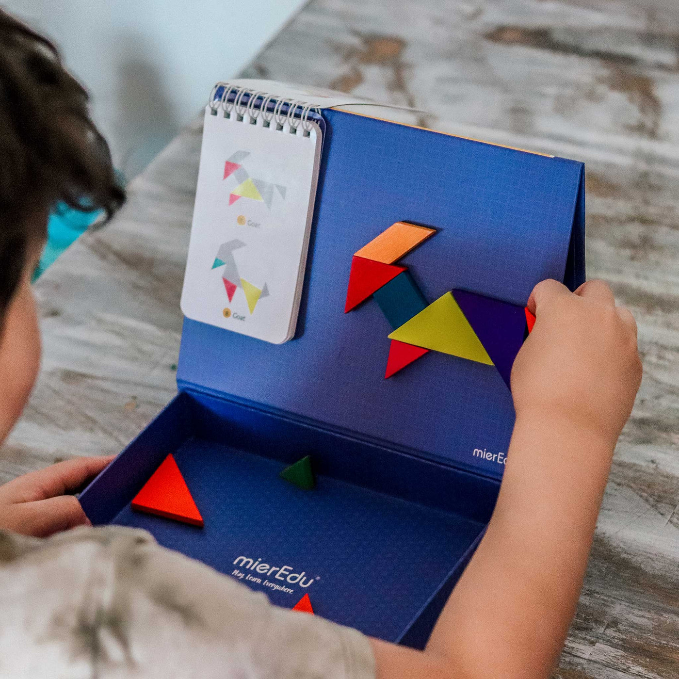 mierEdu Magnetic Tangram - Advanced Kit — Toypark Australia